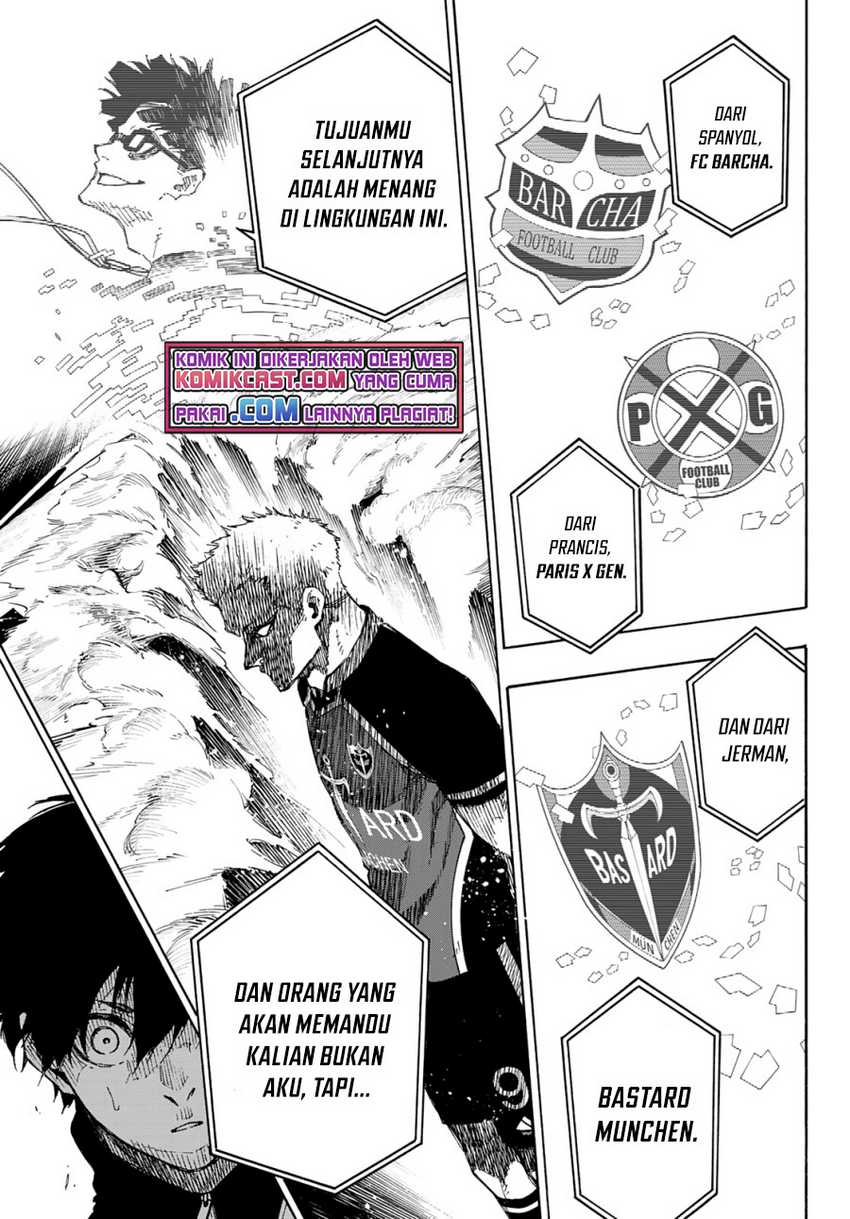 Blue Lock Chapter 154 - halaman 17