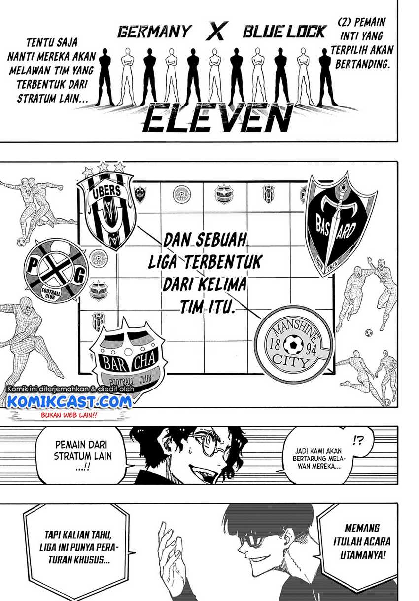 Blue Lock Chapter 155 - halaman 11
