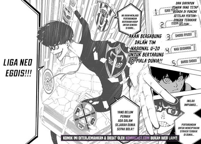 Blue Lock Chapter 155 - halaman 14