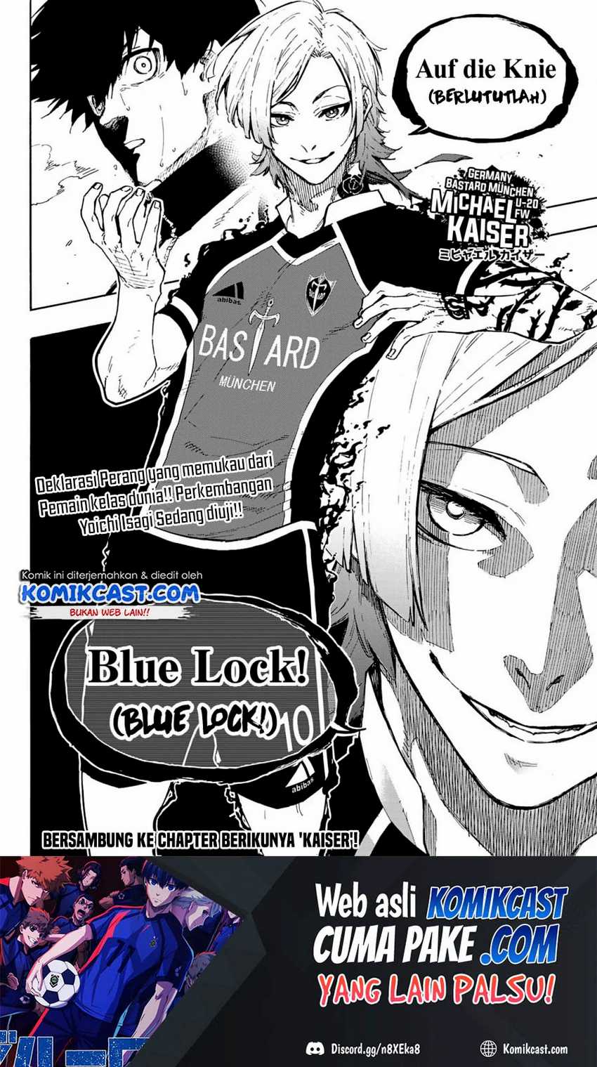 Blue Lock Chapter 156 - halaman 18