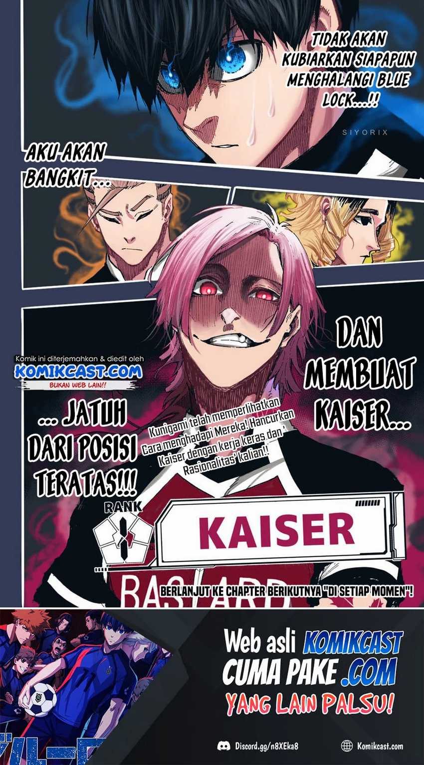 Blue Lock Chapter 157 - halaman 21