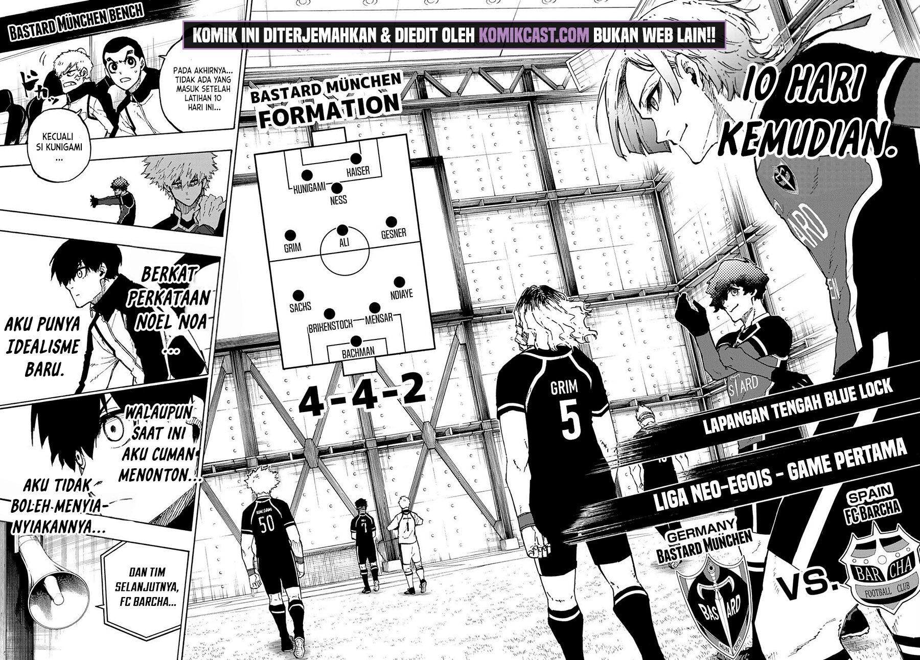 Blue Lock Chapter 158 - halaman 17