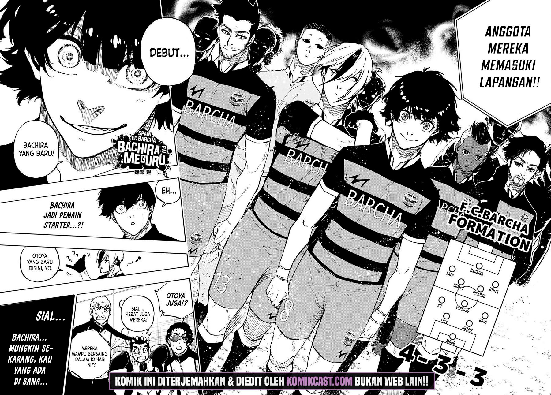 Blue Lock Chapter 158 - halaman 18