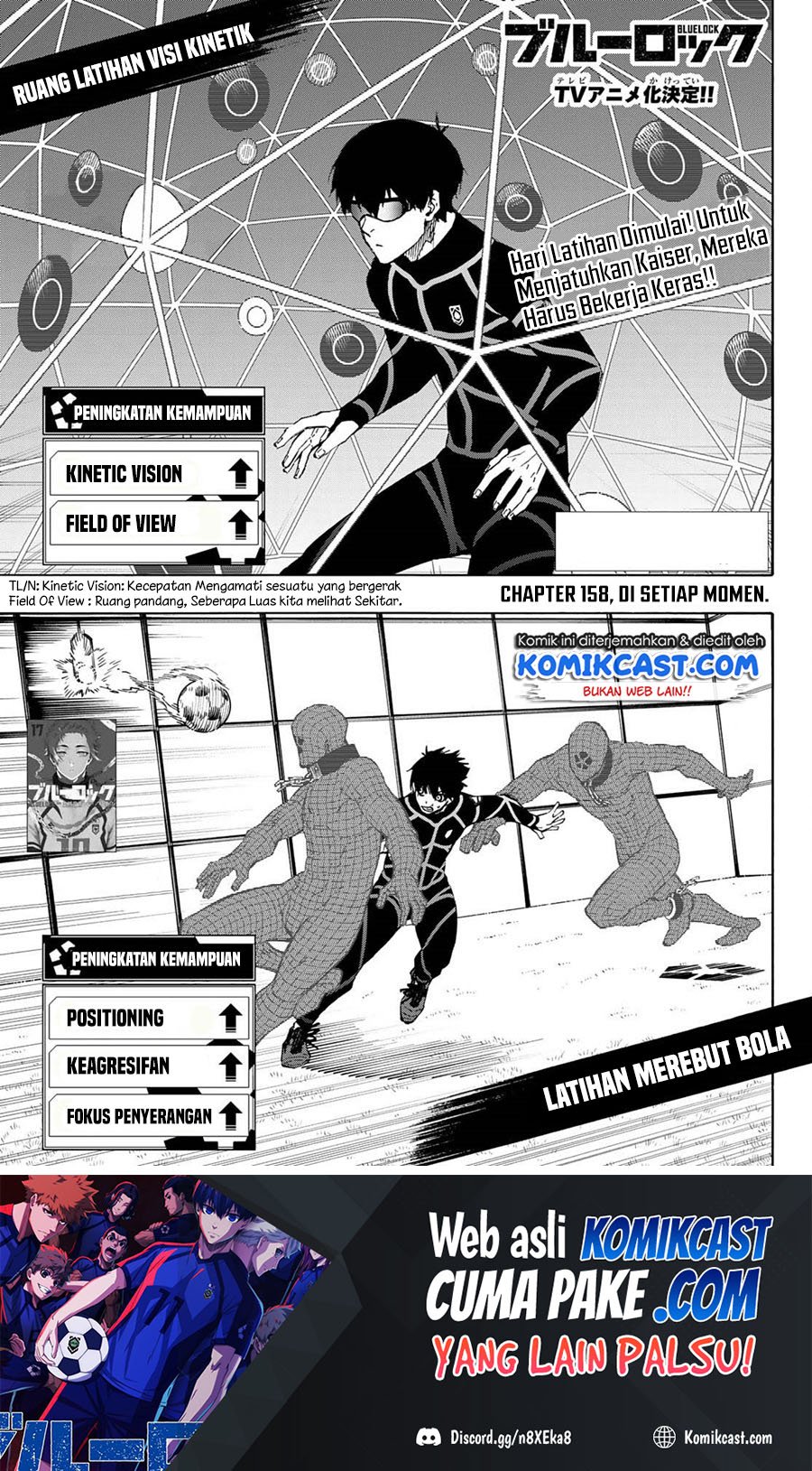 Blue Lock Chapter 158 - halaman 2