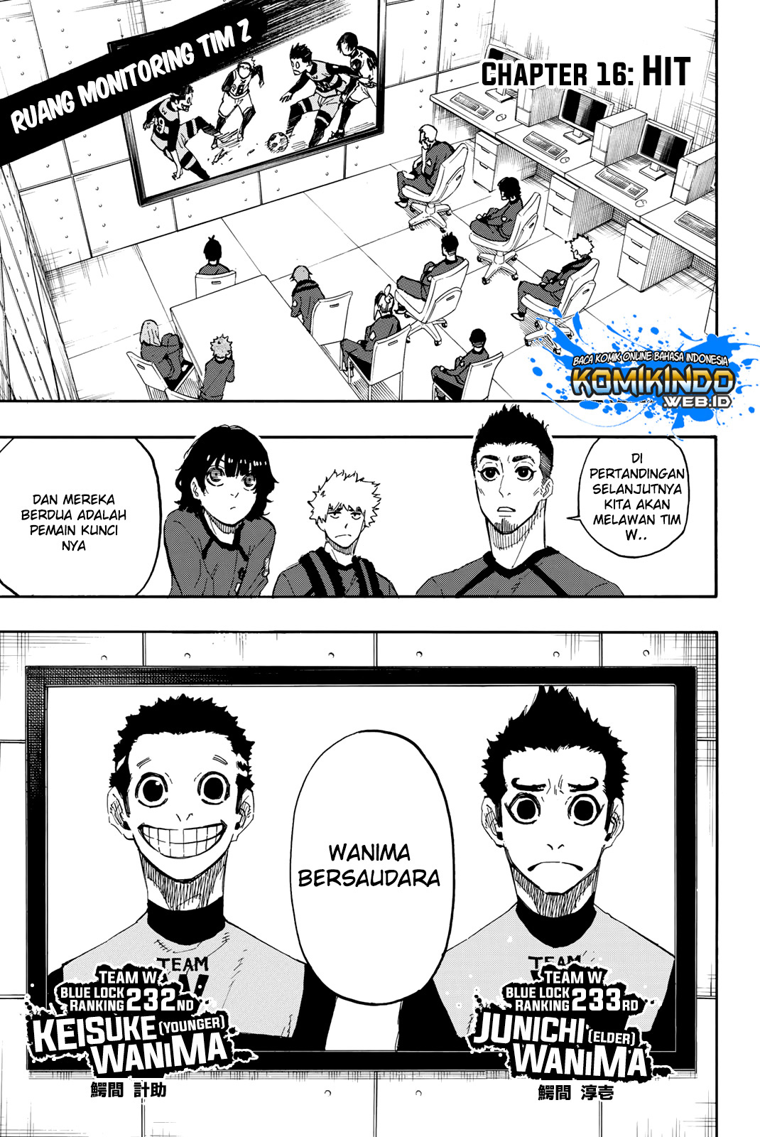 Blue Lock Chapter 16 - halaman 2