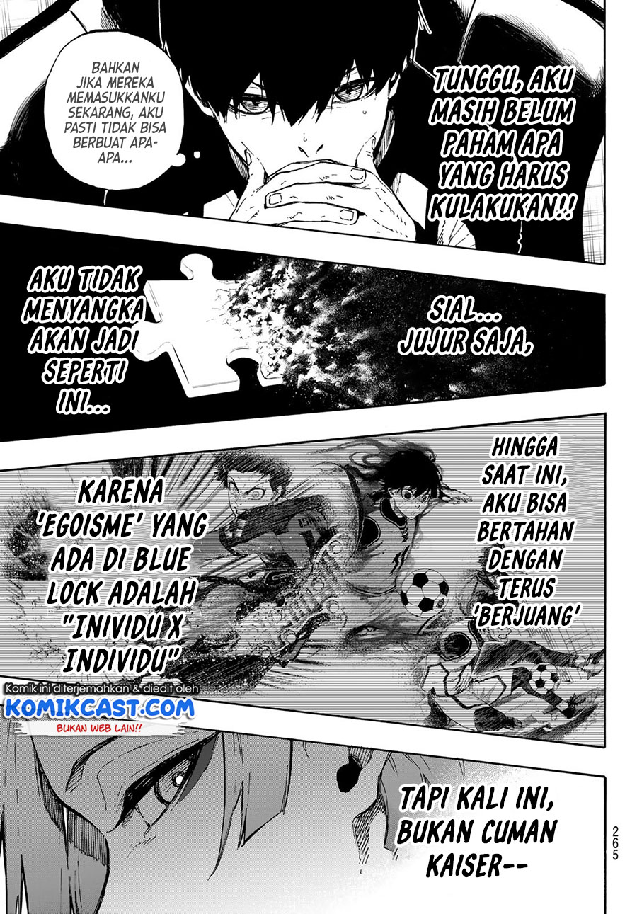 Blue Lock Chapter 161 - halaman 17