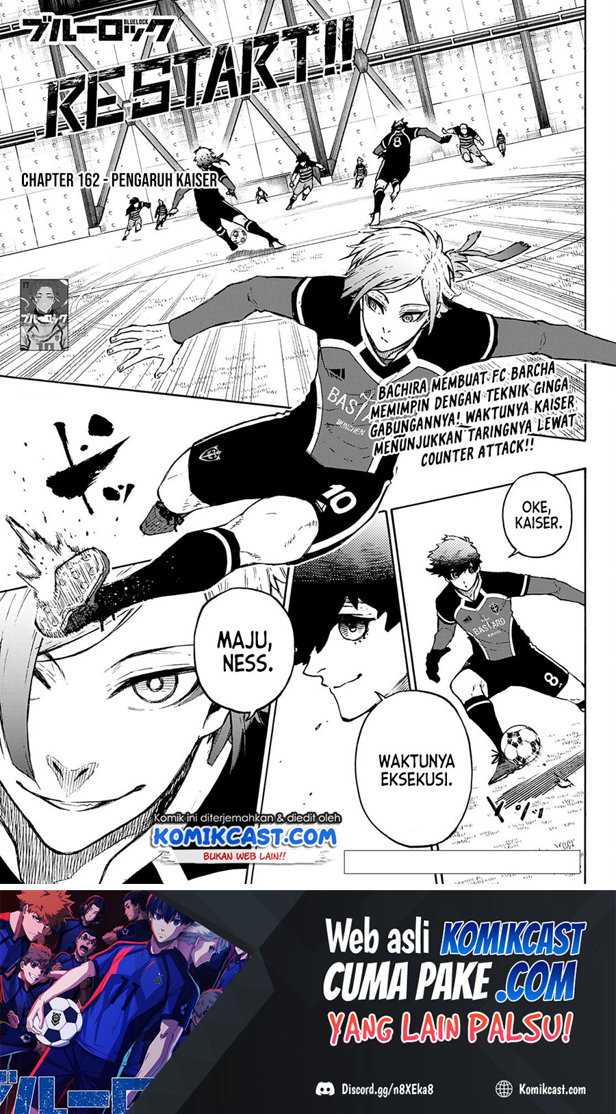 Blue Lock Chapter 162 - halaman 2