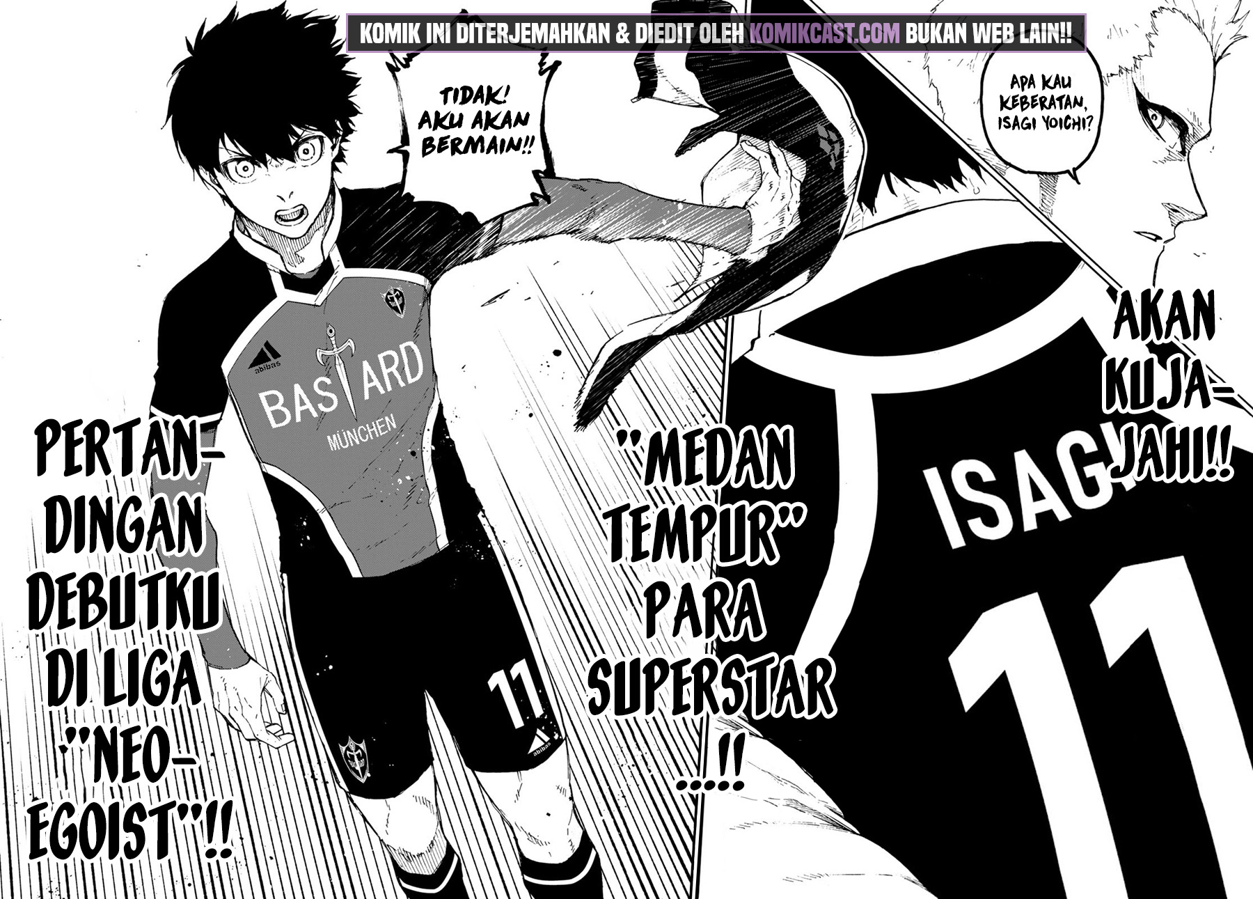 Blue Lock Chapter 163 - halaman 17