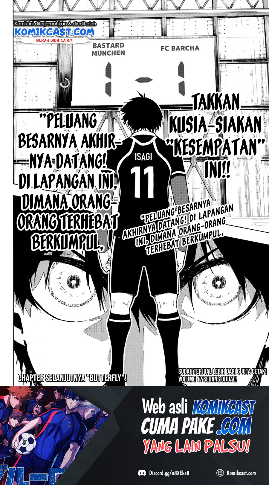 Blue Lock Chapter 163 - halaman 19