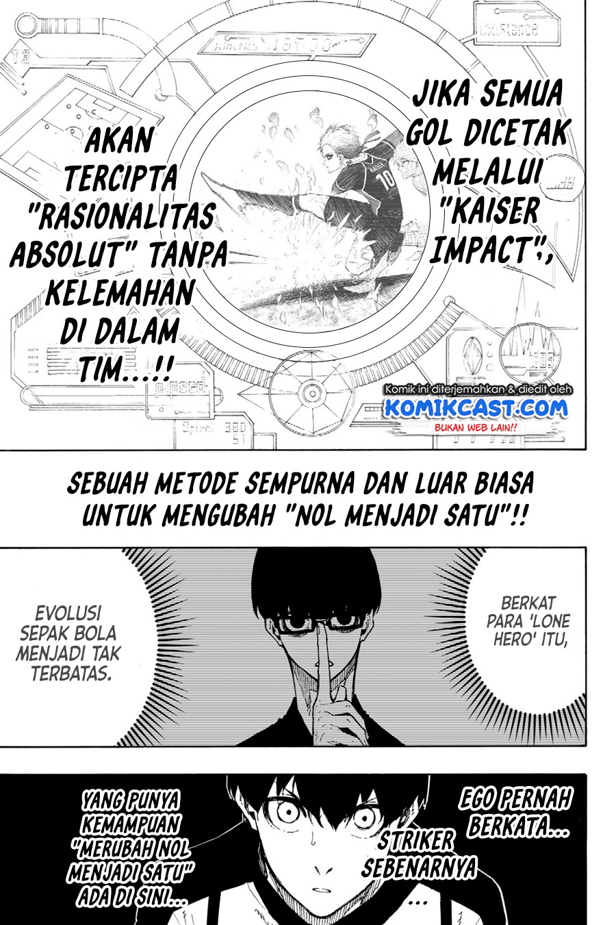 Blue Lock Chapter 163 - halaman 4
