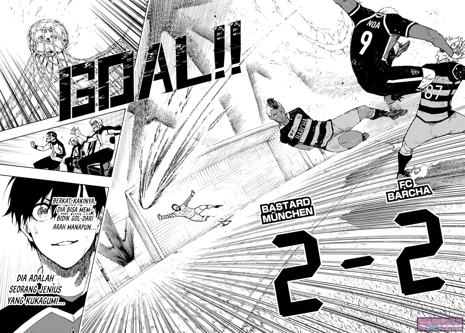 Blue Lock Chapter 165 - halaman 14