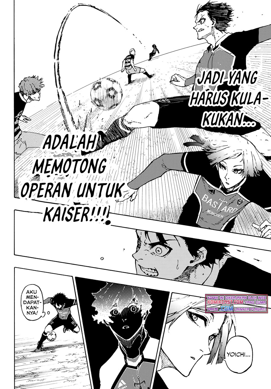 Blue Lock Chapter 166 - halaman 13