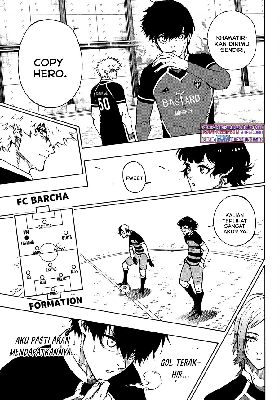 Blue Lock Chapter 166 - halaman 6