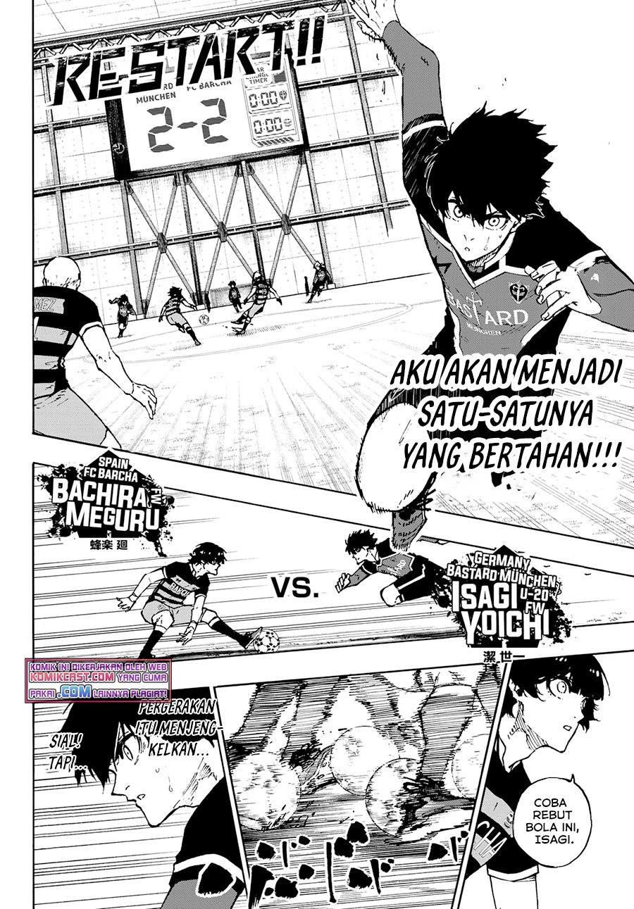 Blue Lock Chapter 166 - halaman 7