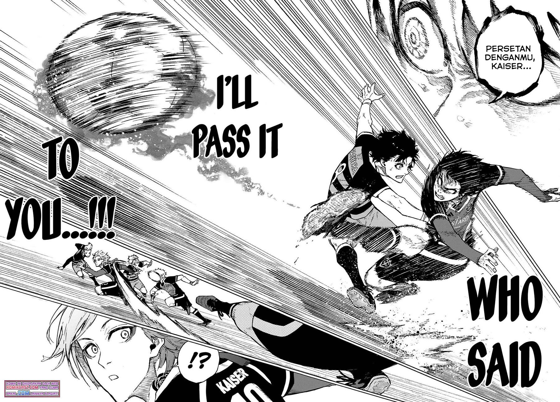 Blue Lock Chapter 167 - halaman 9