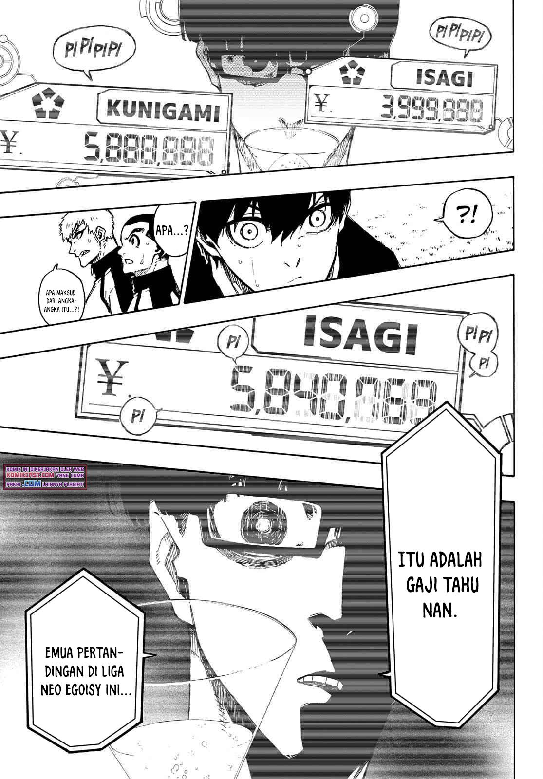 Blue Lock Chapter 168 - halaman 17