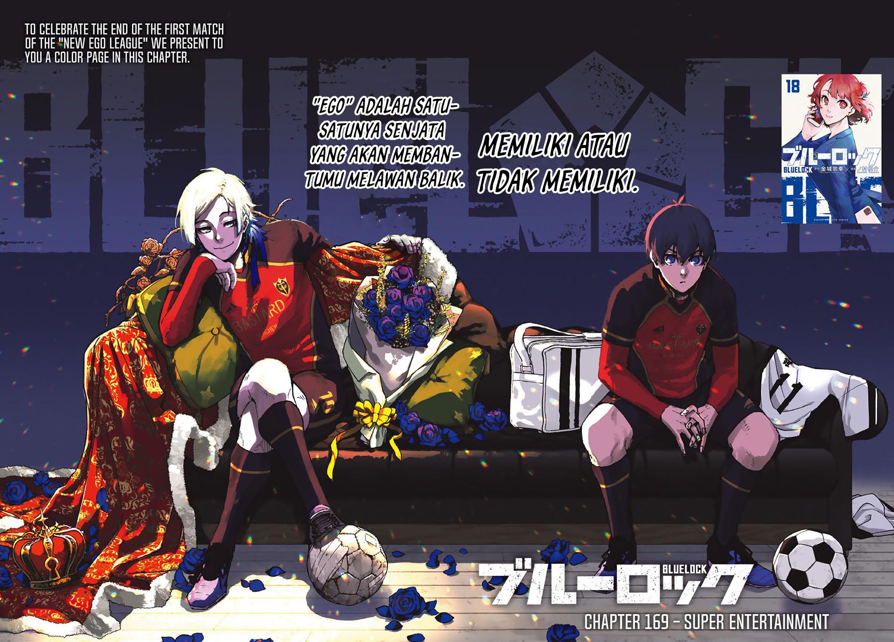 Blue Lock Chapter 169 - halaman 2