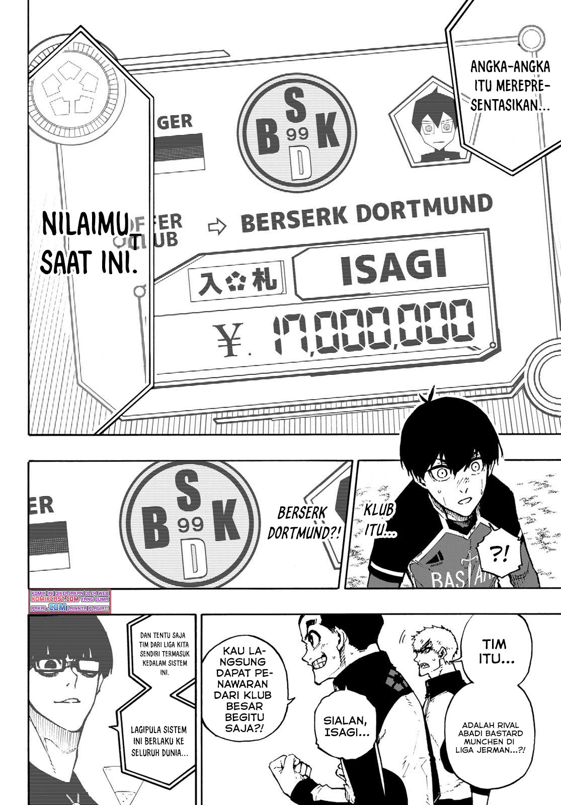 Blue Lock Chapter 169 - halaman 4