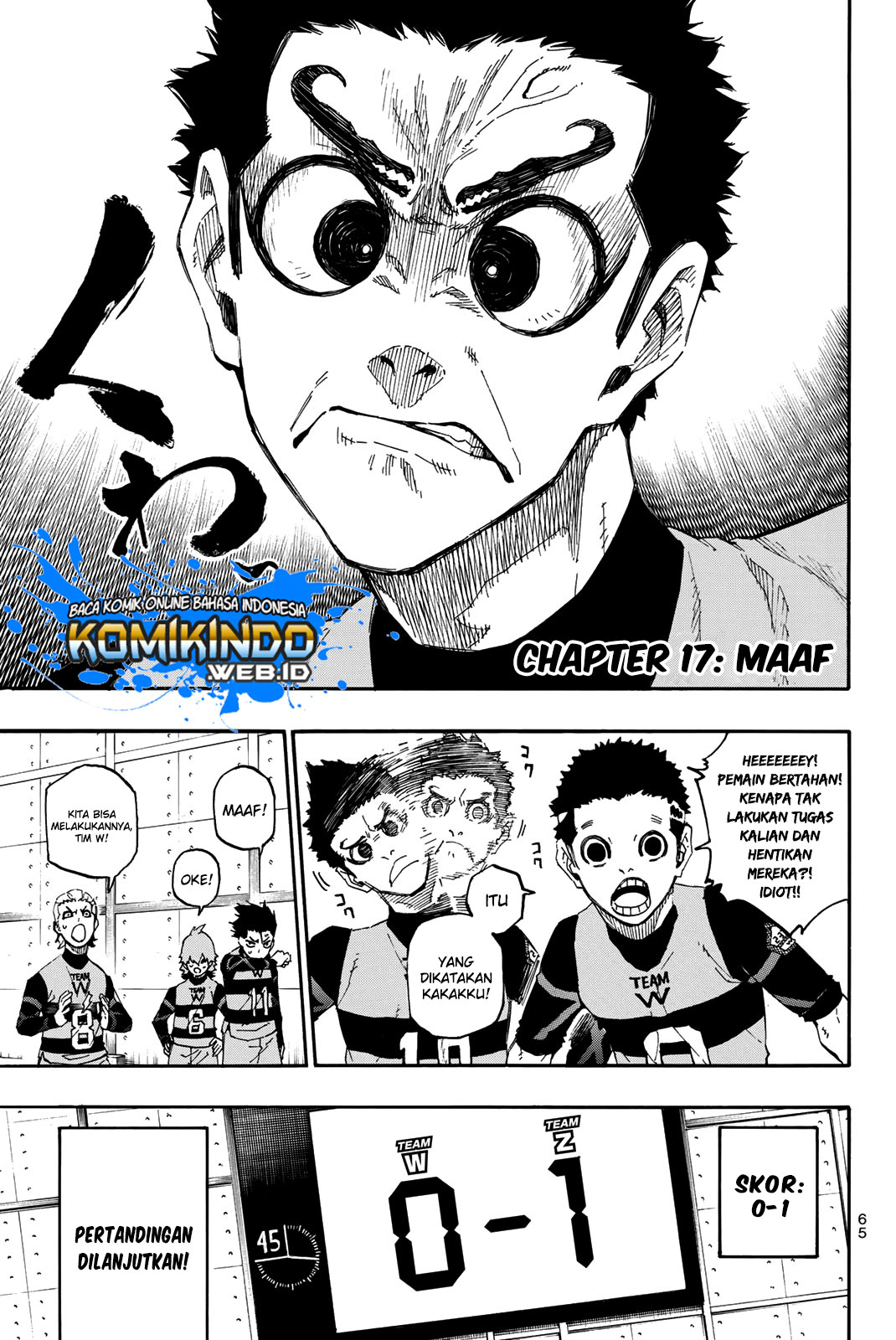Blue Lock Chapter 17 - halaman 2