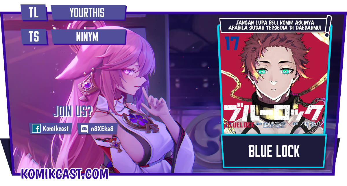Blue Lock Chapter 170 - halaman 1