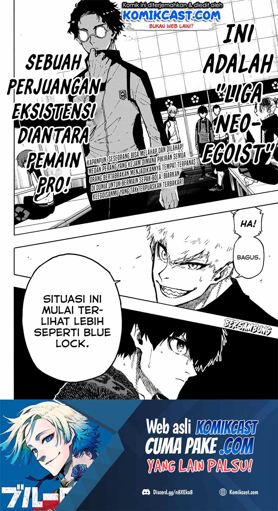 Blue Lock Chapter 171 - halaman 20