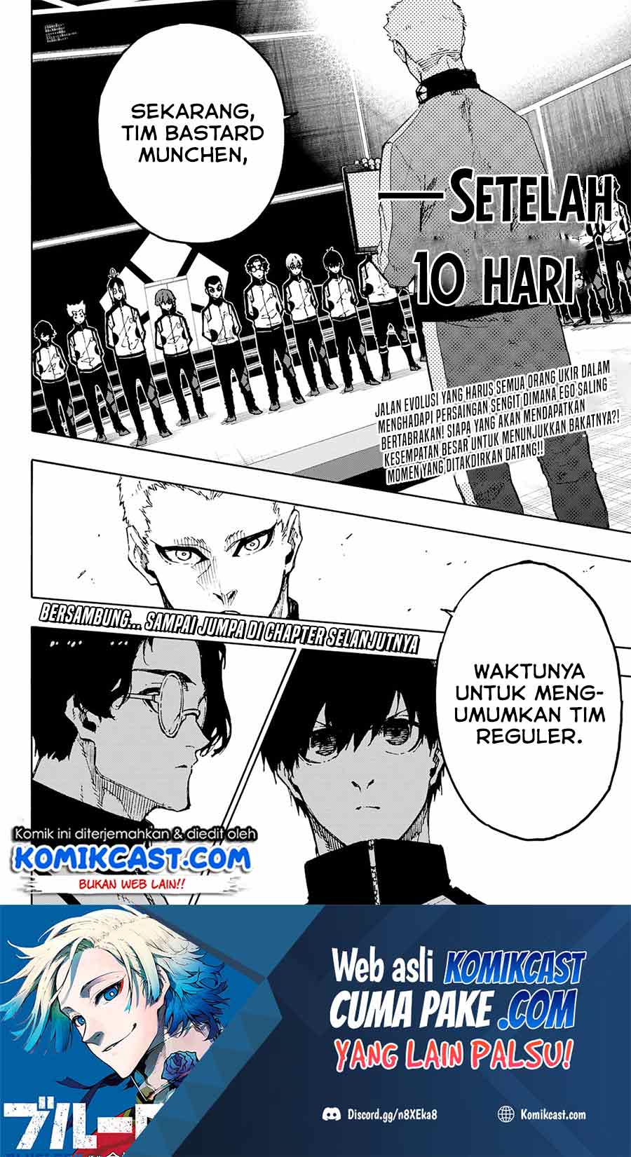 Blue Lock Chapter 172 - halaman 20