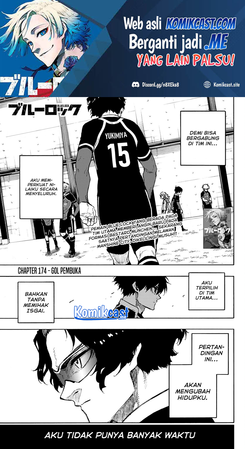 Blue Lock Chapter 174 - halaman 2