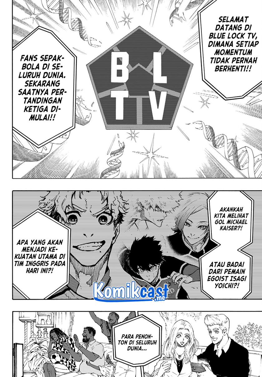 Blue Lock Chapter 174 - halaman 3