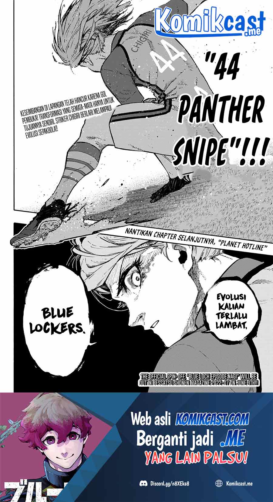 Blue Lock Chapter 176 - halaman 18