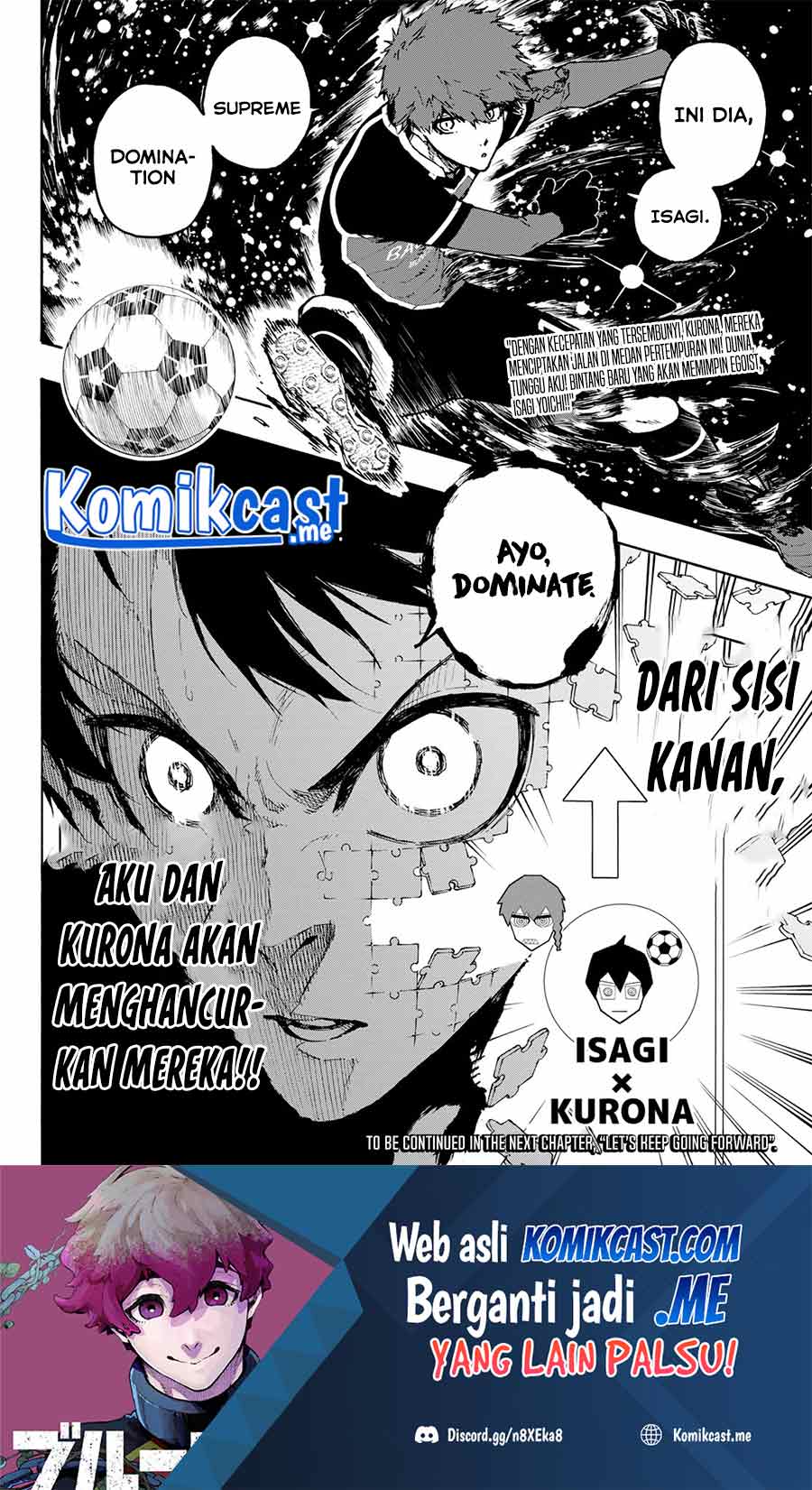 Blue Lock Chapter 177 - halaman 19