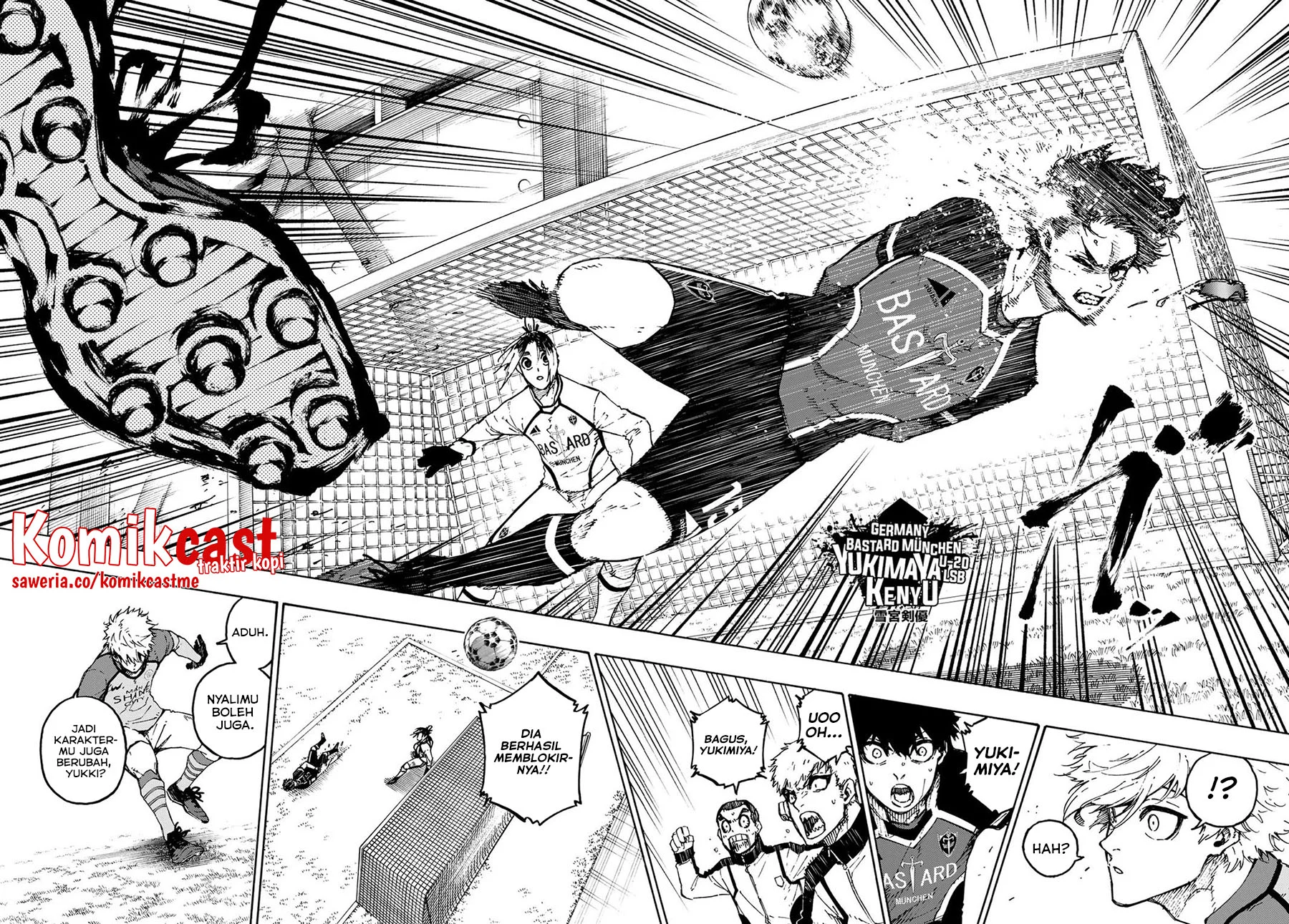 Blue Lock Chapter 179 - halaman 17