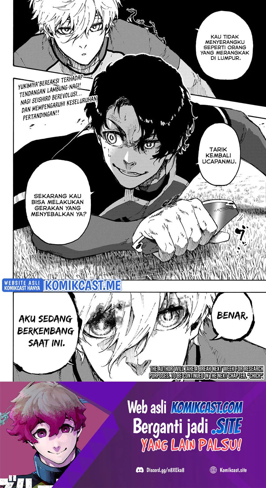 Blue Lock Chapter 179 - halaman 18