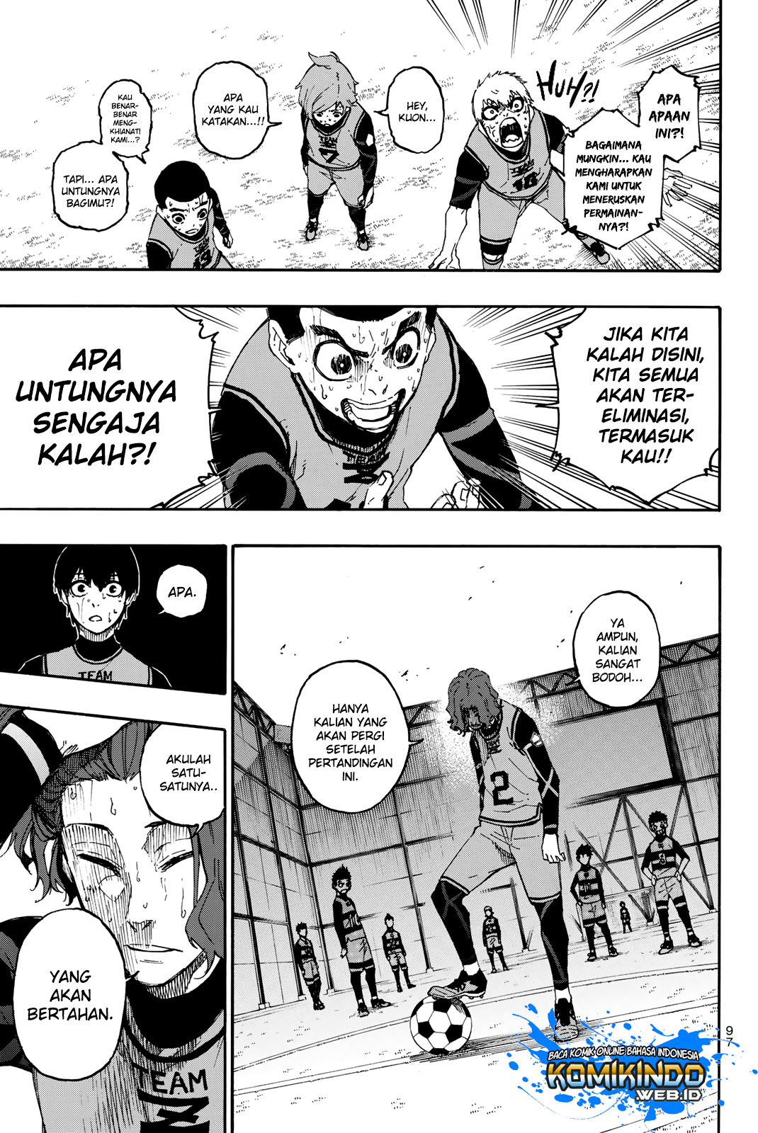 Blue Lock Chapter 18 - halaman 16