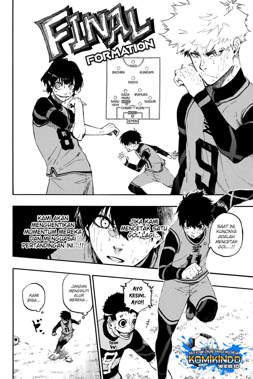Blue Lock Chapter 18 - halaman 3