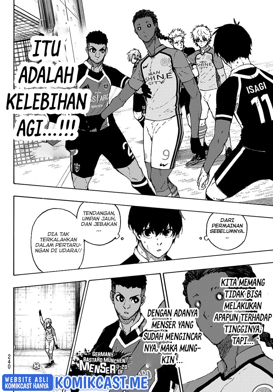 Blue Lock Chapter 180 - halaman 11