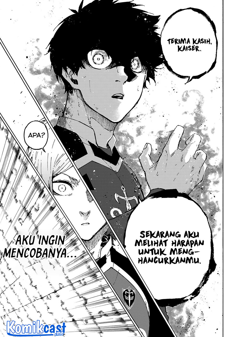 Blue Lock Chapter 182 - halaman 19