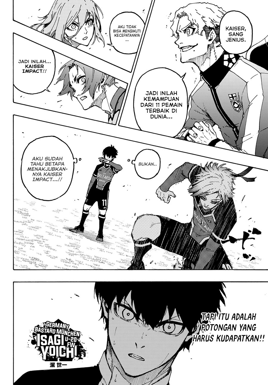 Blue Lock Chapter 182 - halaman 4