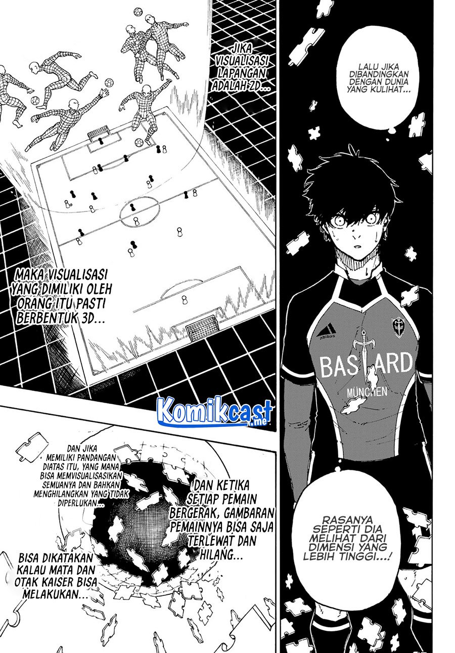 Blue Lock Chapter 182 - halaman 9