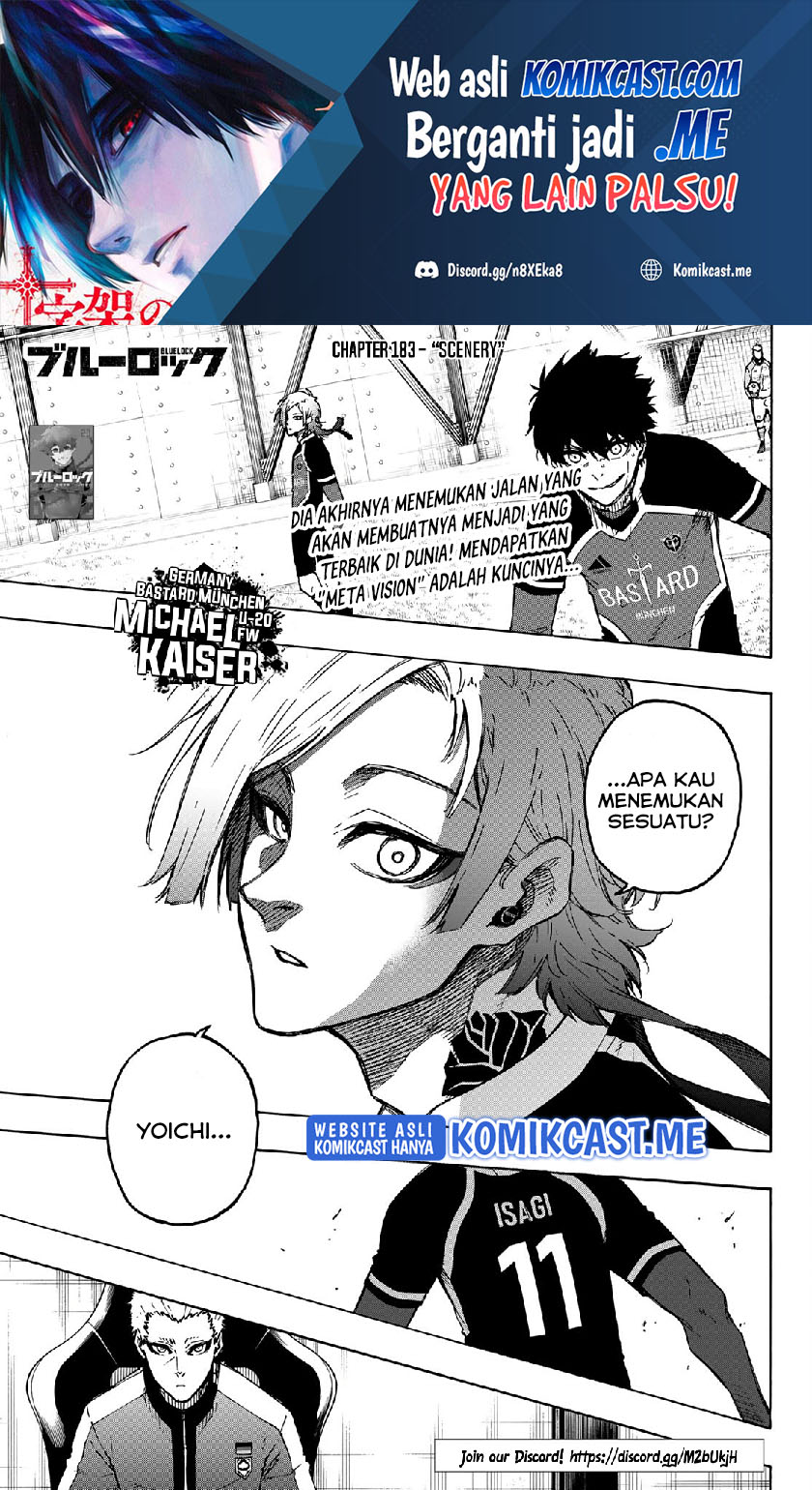 Blue Lock Chapter 183 - halaman 2