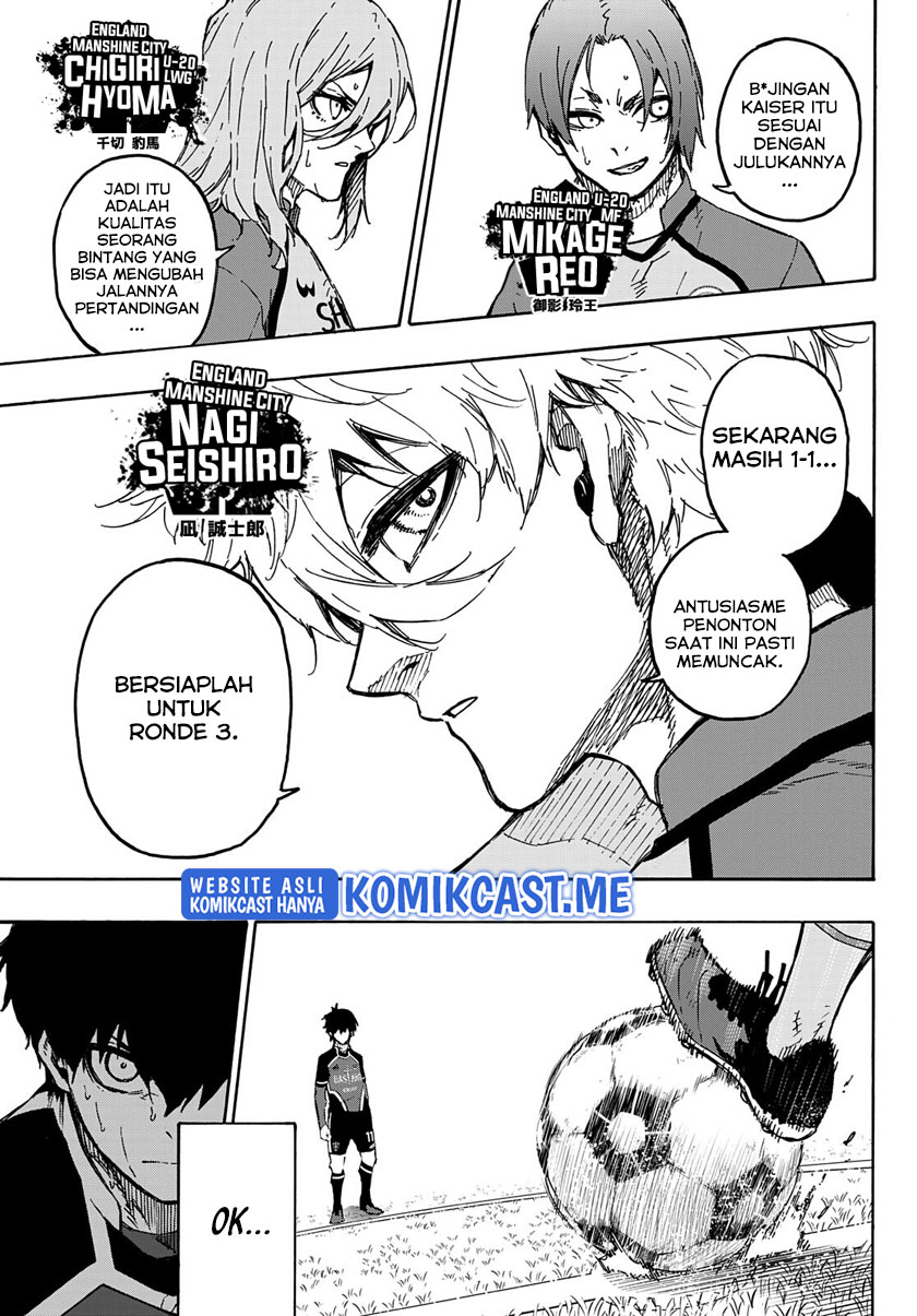 Blue Lock Chapter 183 - halaman 4