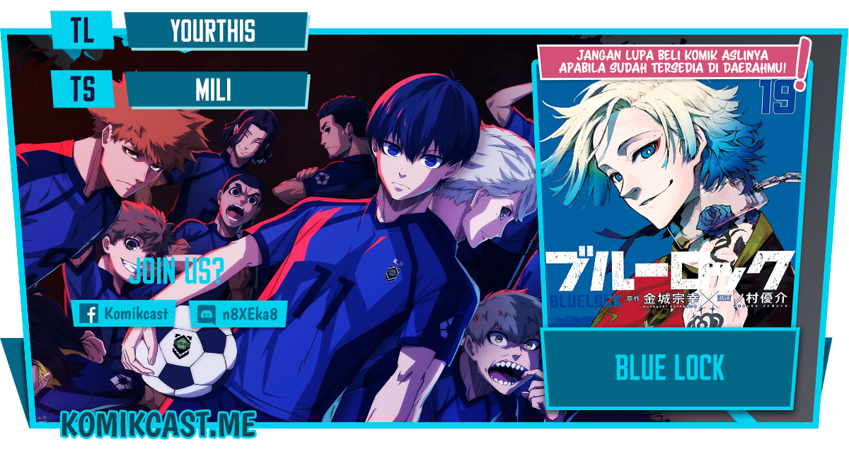 Blue Lock Chapter 184 - halaman 1