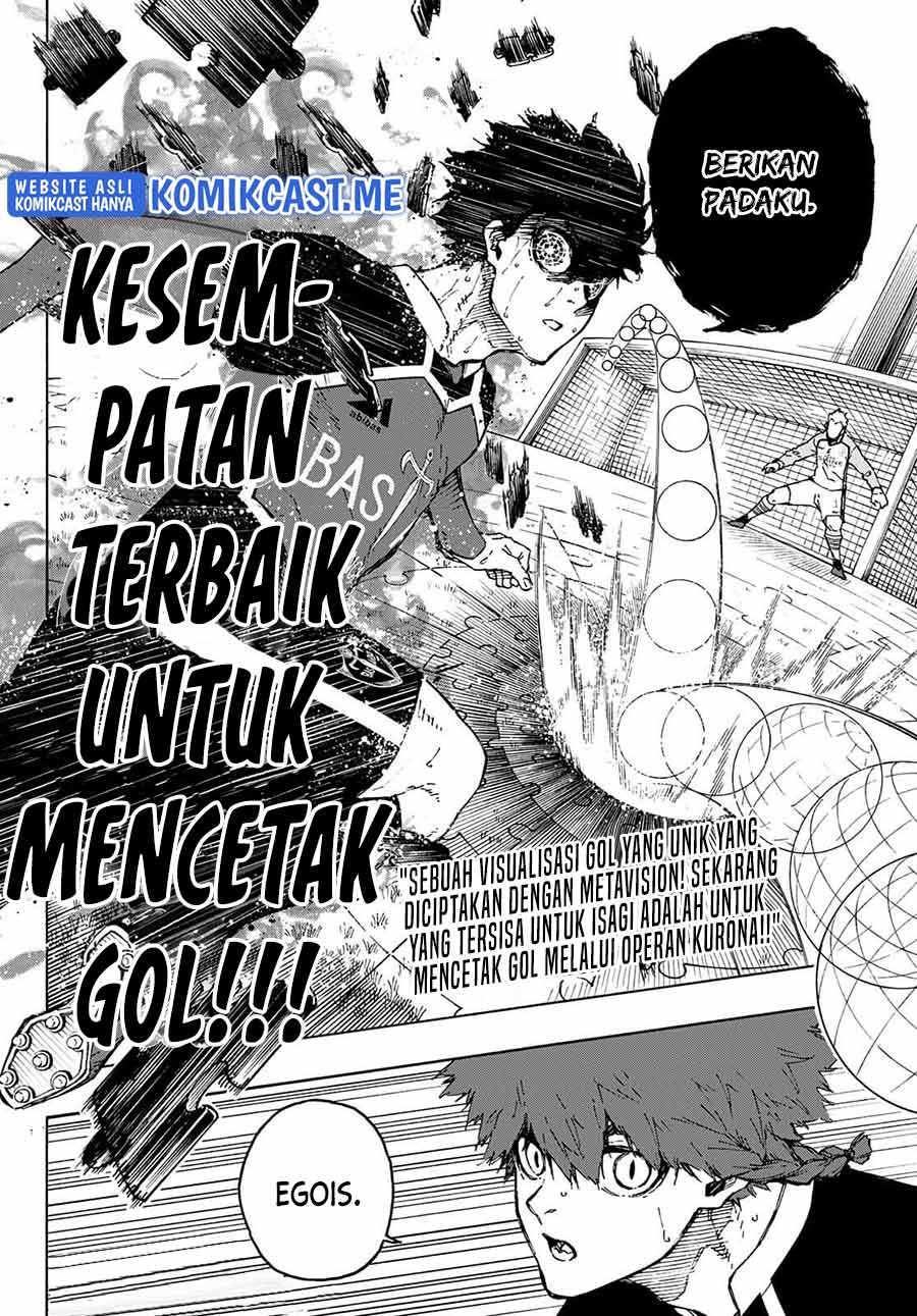 Blue Lock Chapter 184 - halaman 18