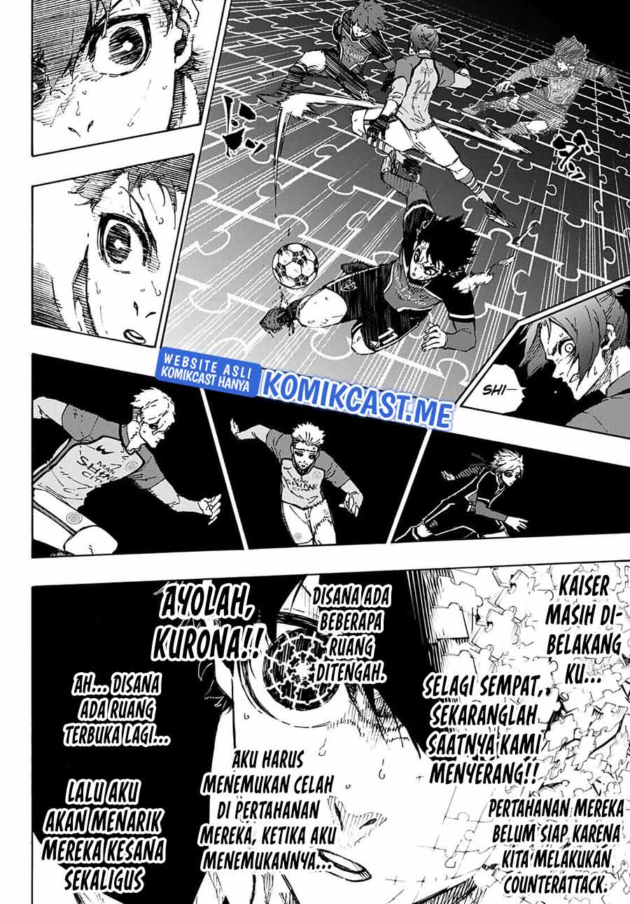 Blue Lock Chapter 184 - halaman 6