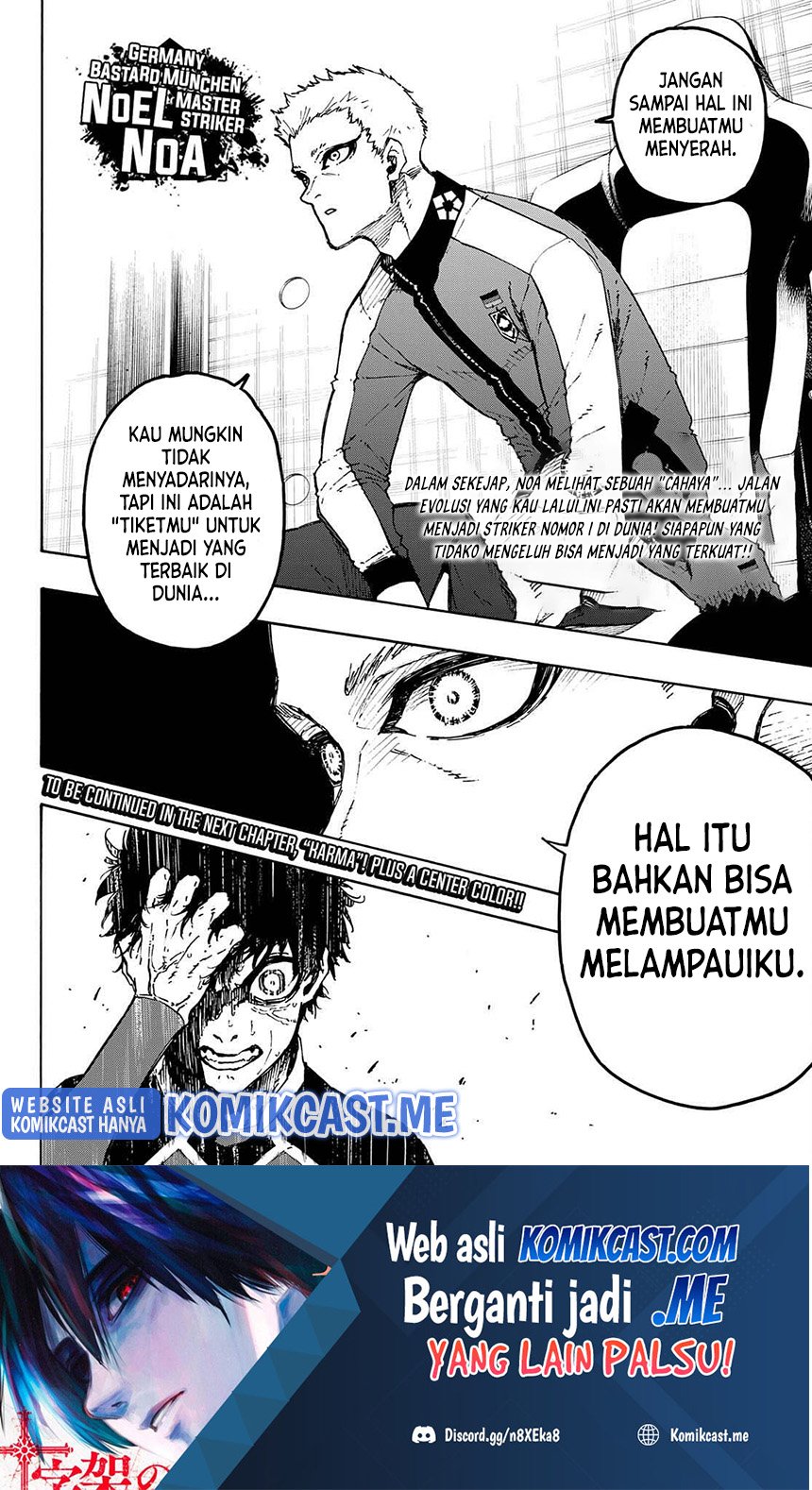 Blue Lock Chapter 185 - halaman 16