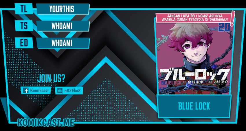 Blue Lock Chapter 186 - halaman 1