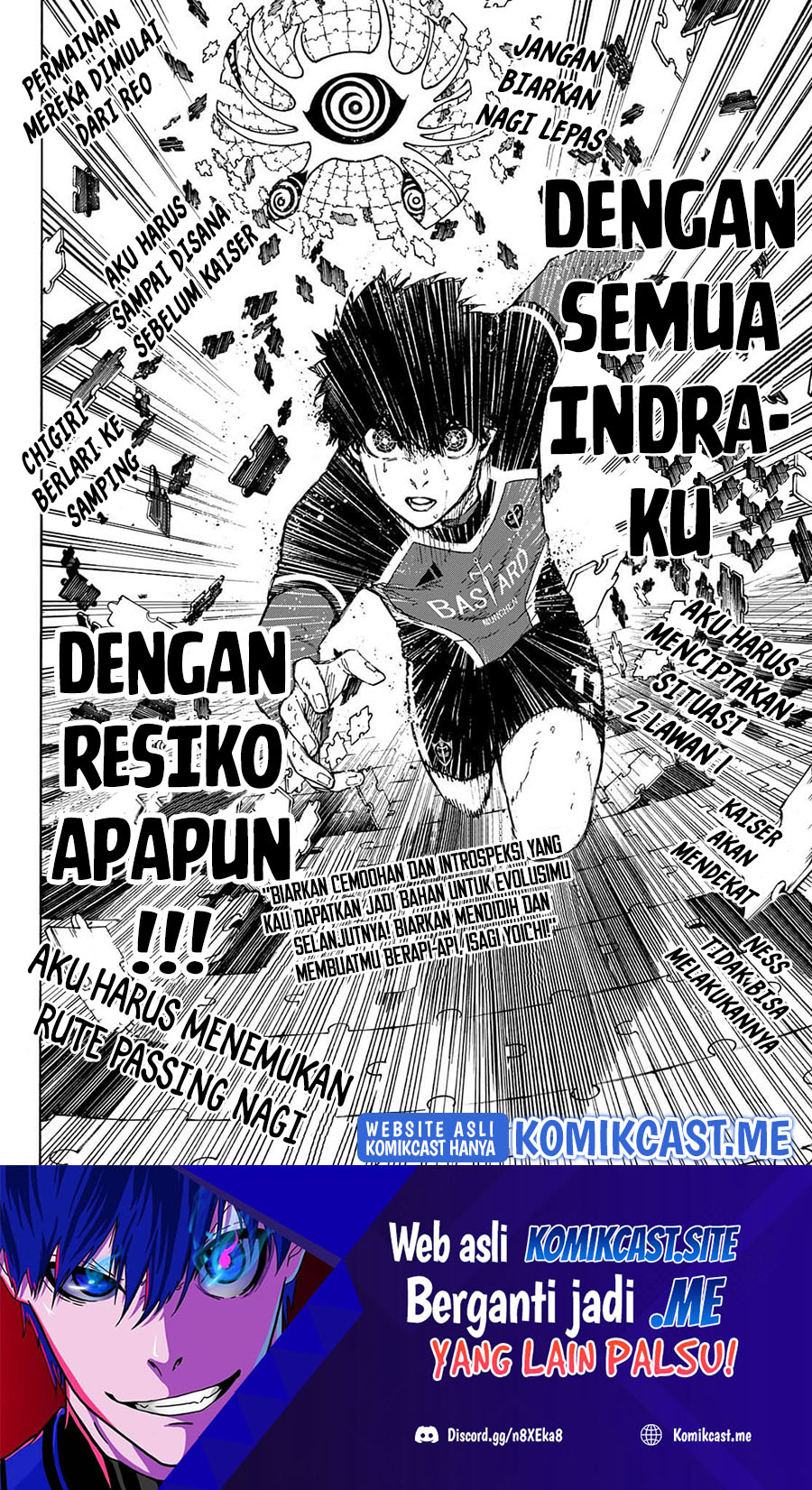 Blue Lock Chapter 187 - halaman 19