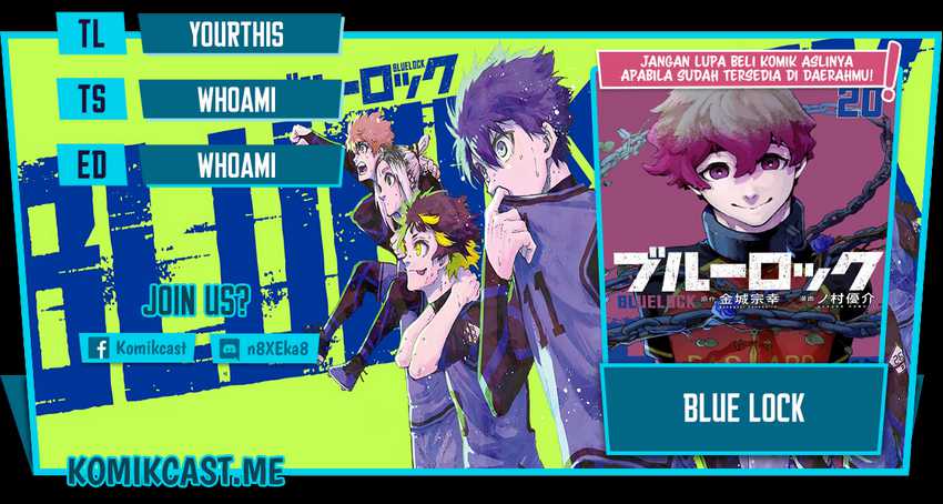 Blue Lock Chapter 188 - halaman 1