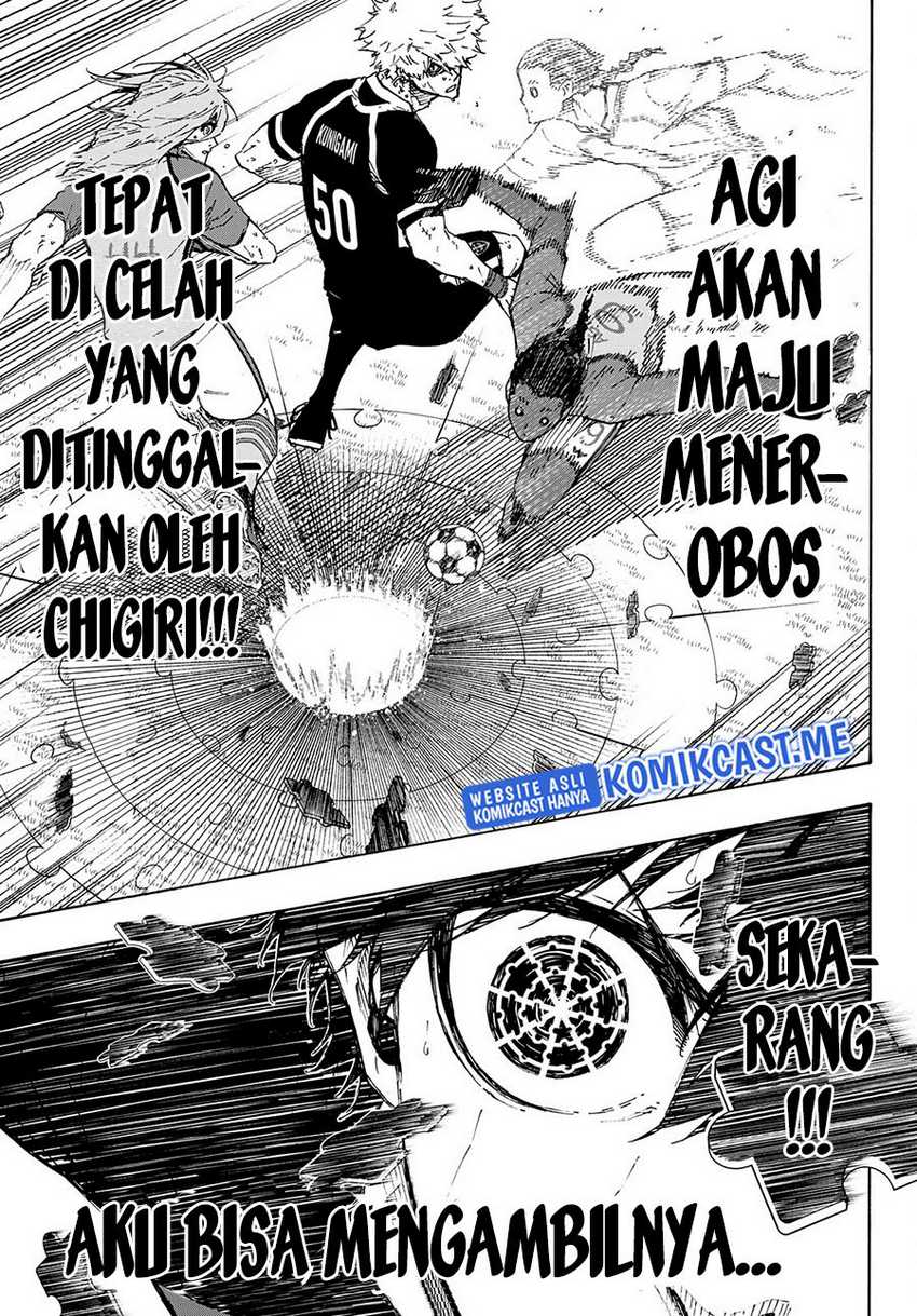 Blue Lock Chapter 188 - halaman 8