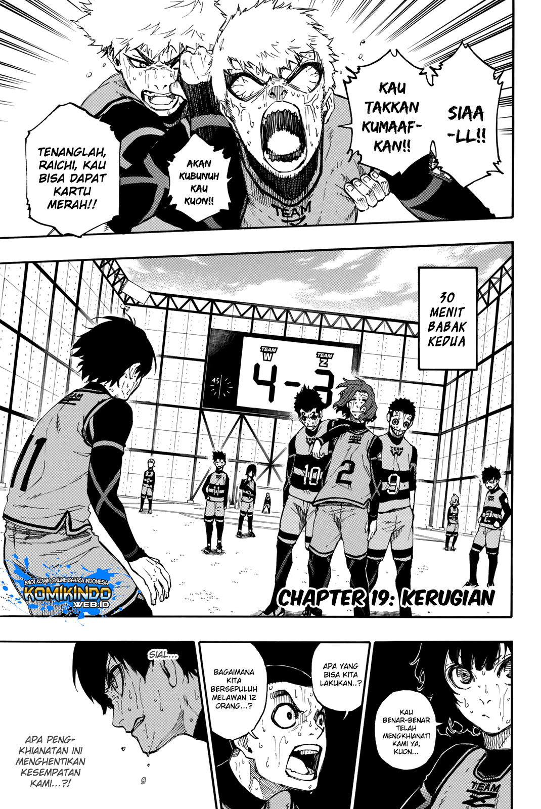 Blue Lock Chapter 19 - halaman 2