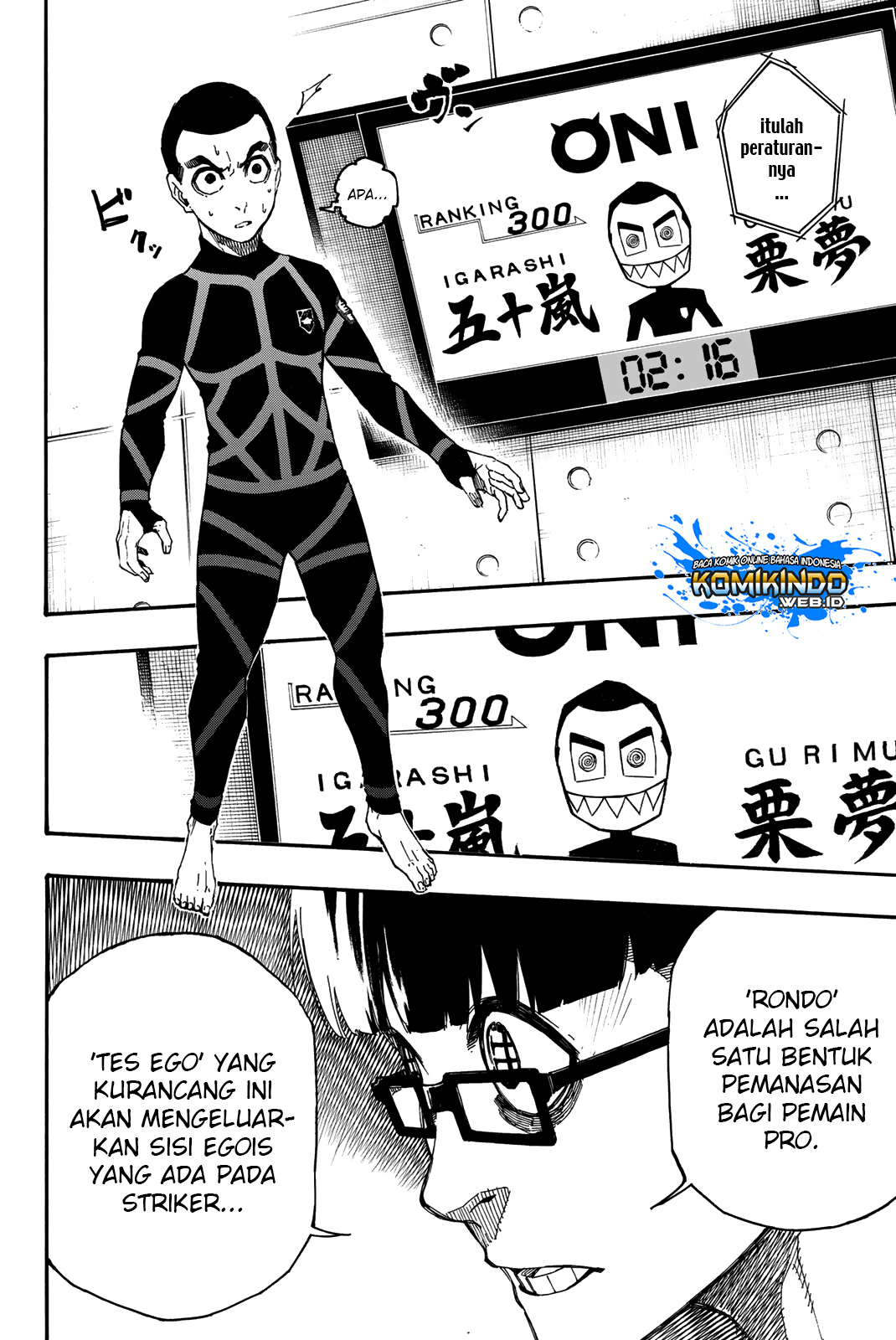 Blue Lock Chapter 2 - halaman 16